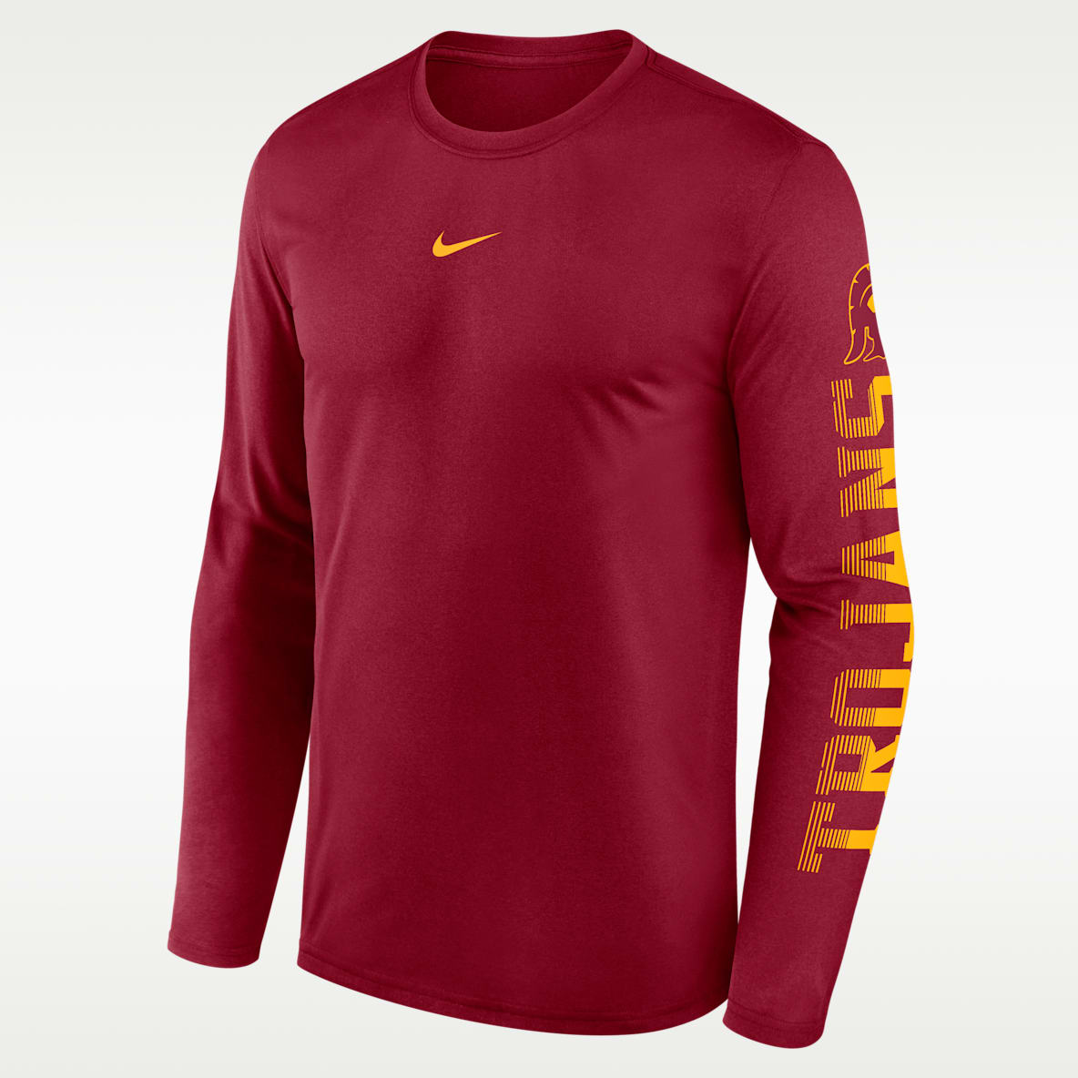 USC Primetime Stack Legend Playera de manga larga universitaria Nike Dri-FIT para hombre