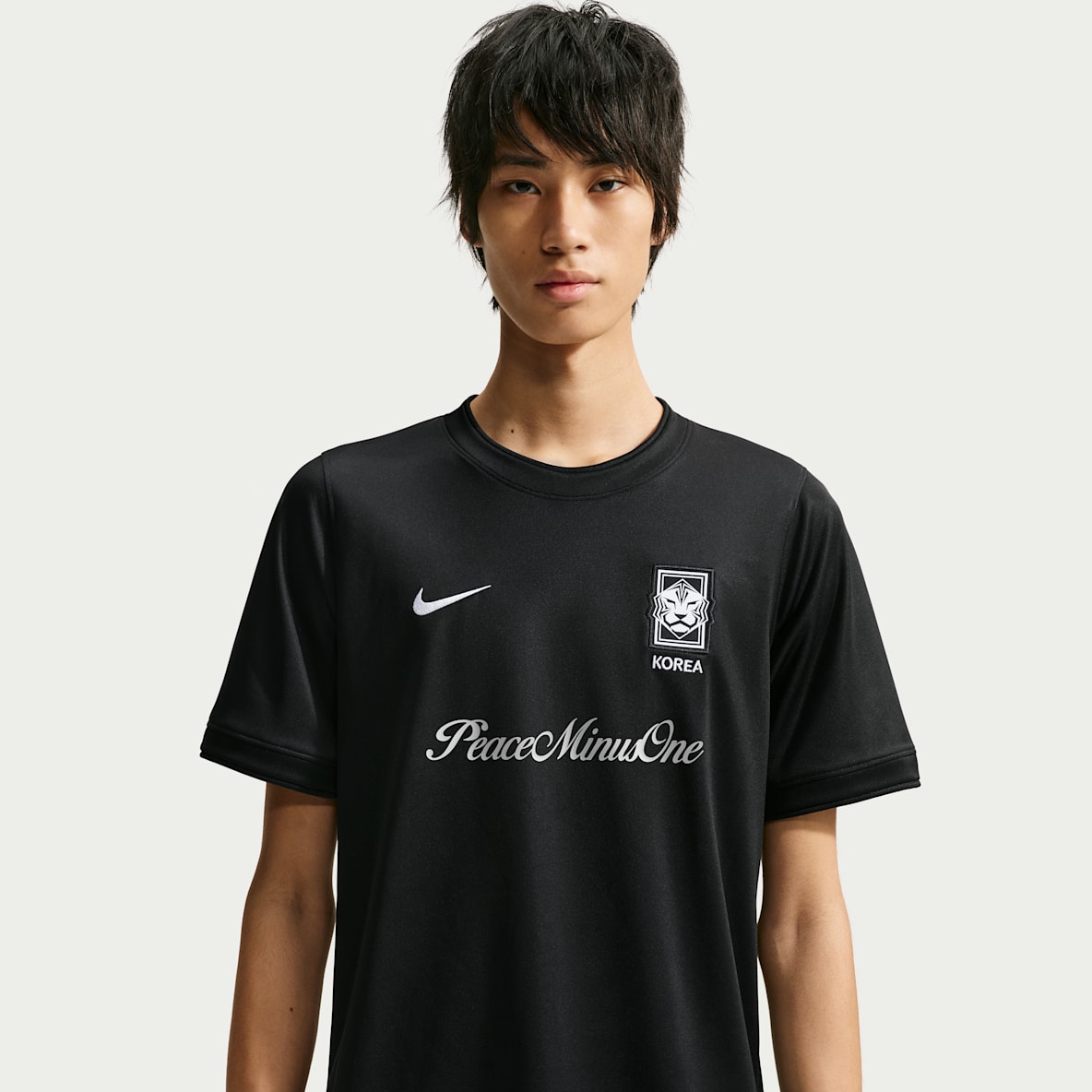 Korea x PEACEMINUSONE Men's Academy Pro Short-Sleeve Football Top