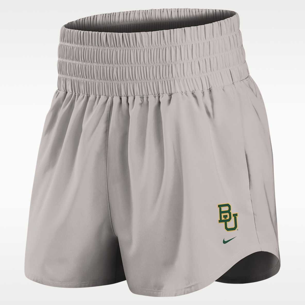 Baylor Primary Logo One Shorts universitarios Nike Dri-FIT para mujer
