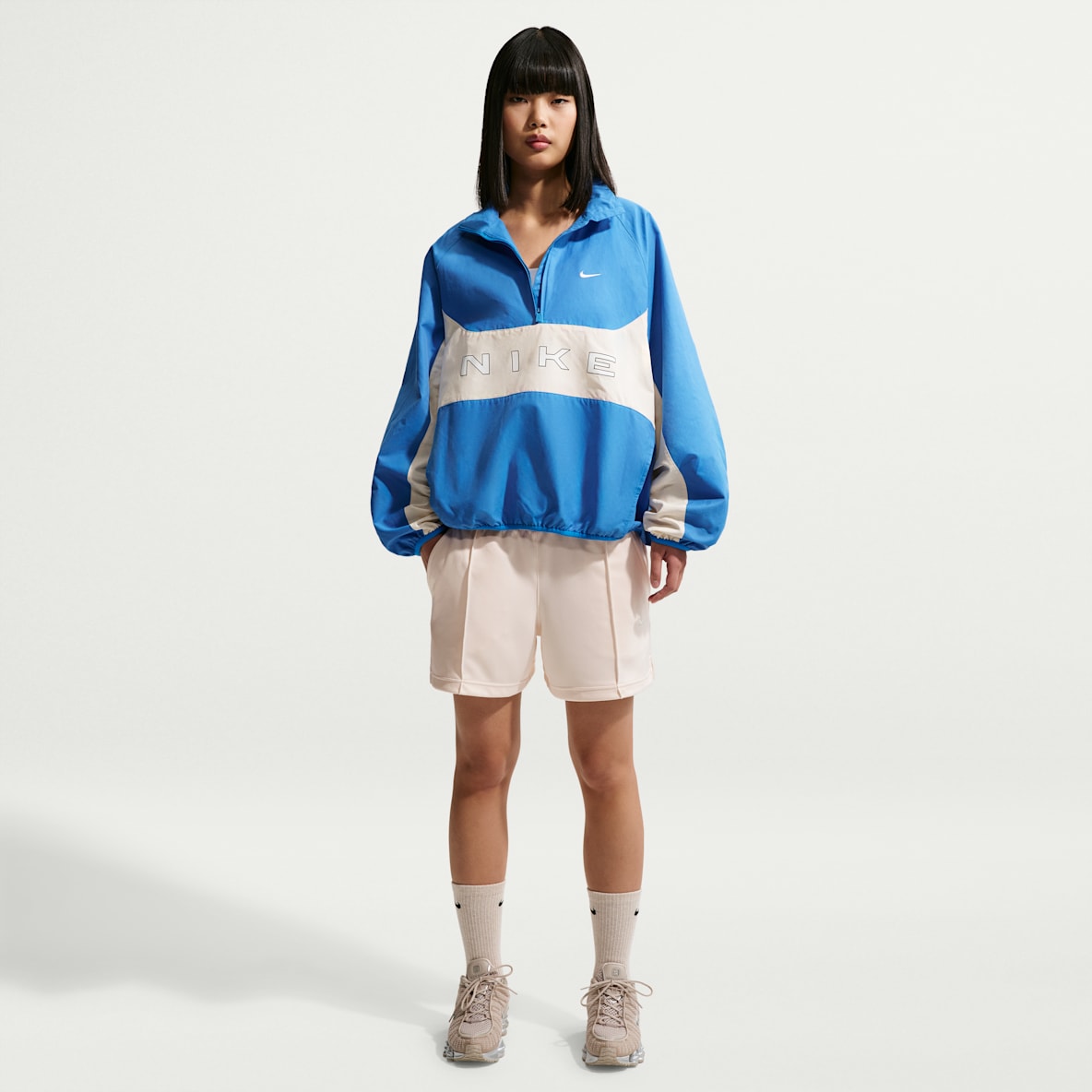 Nike Sportswear Women's Mid-Rise Poly-Knit Track Shorts