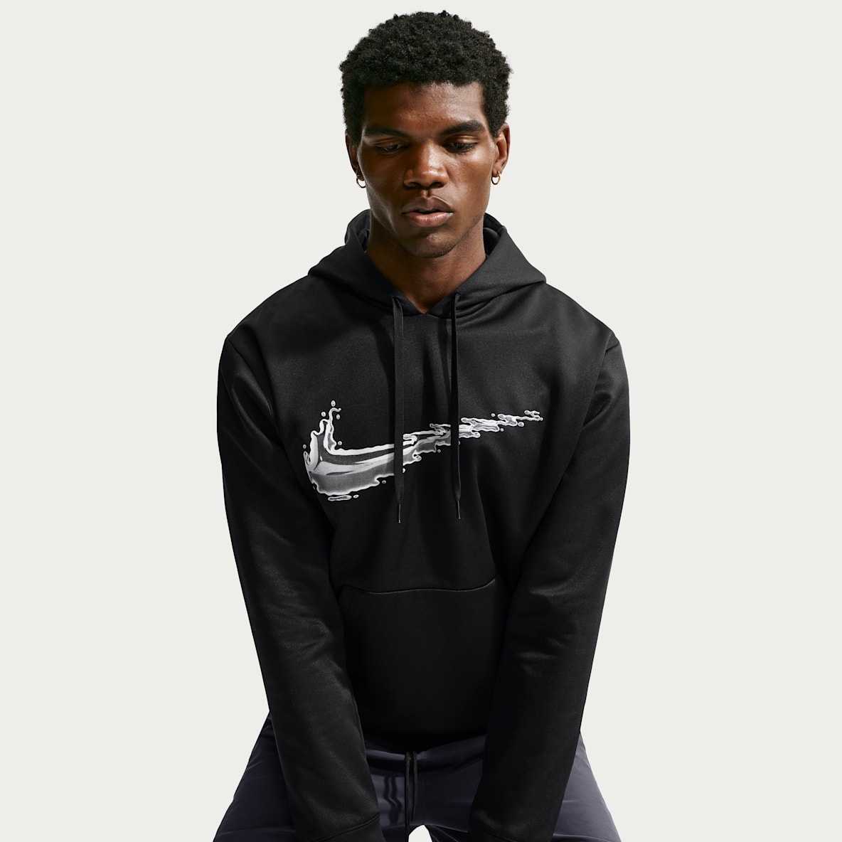 Nike Flex Sudadera con gorro sin cierre de tejido Fleece Therma-FIT para hombre