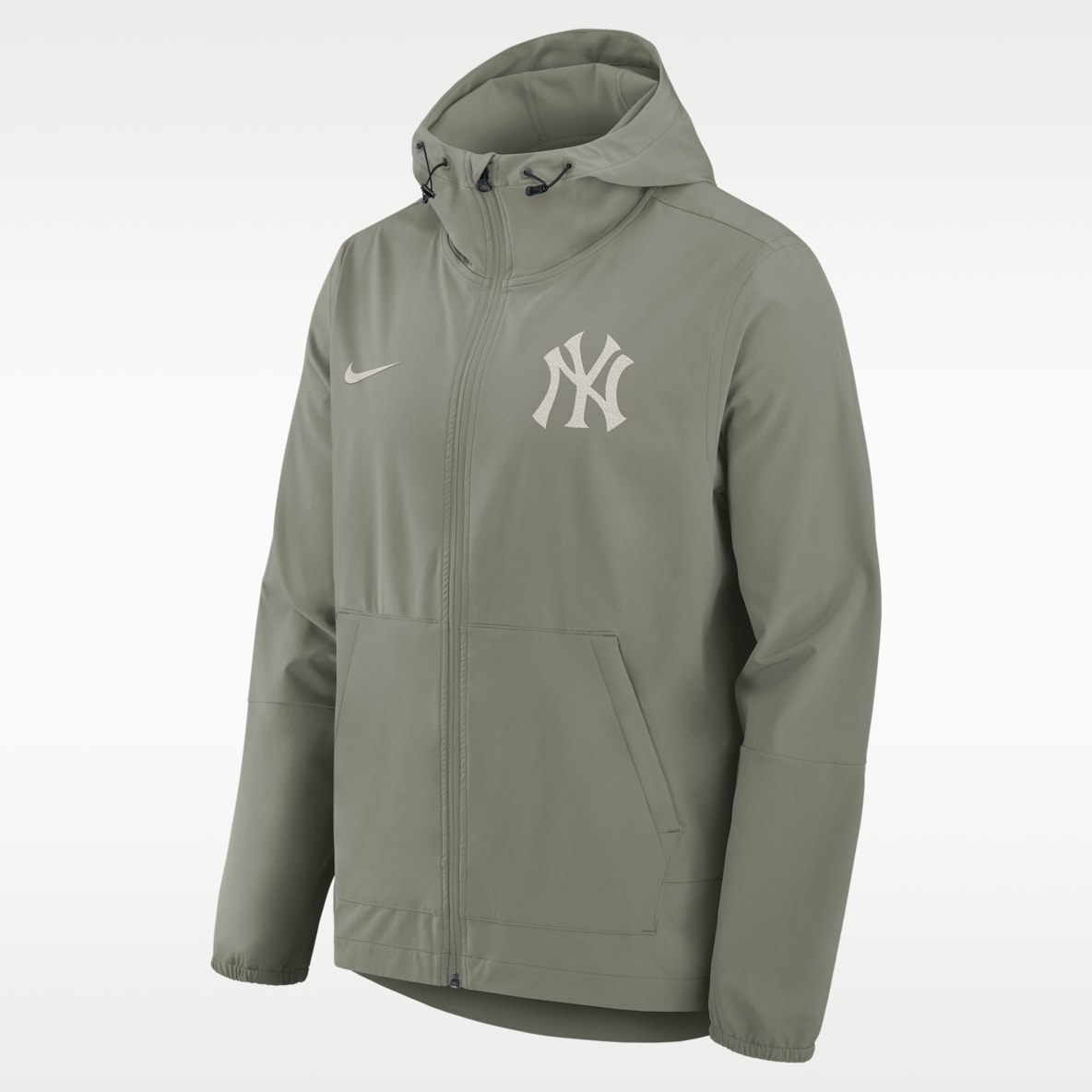 New York Yankees Unlimited Packable Men's Nike MLB Full-Zip Hooded Jacket