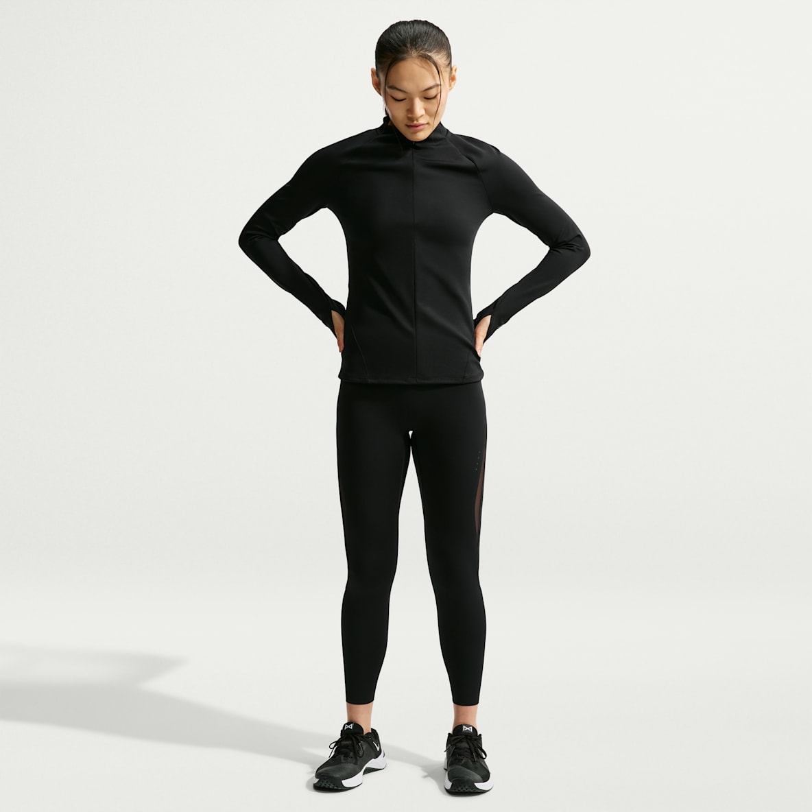 Nike Universa Women's High-Waisted 7/8 Mesh Leggings