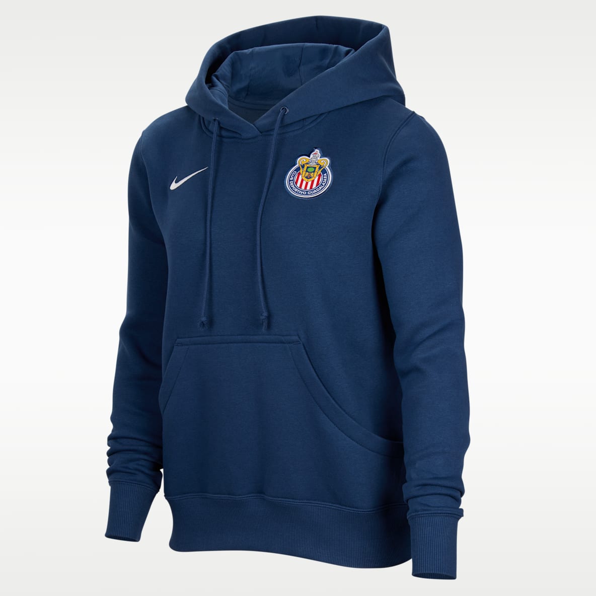 Chivas Phoenix Fleece Sudadera con gorro sin cierre de futbol Nike Sportswear para mujer