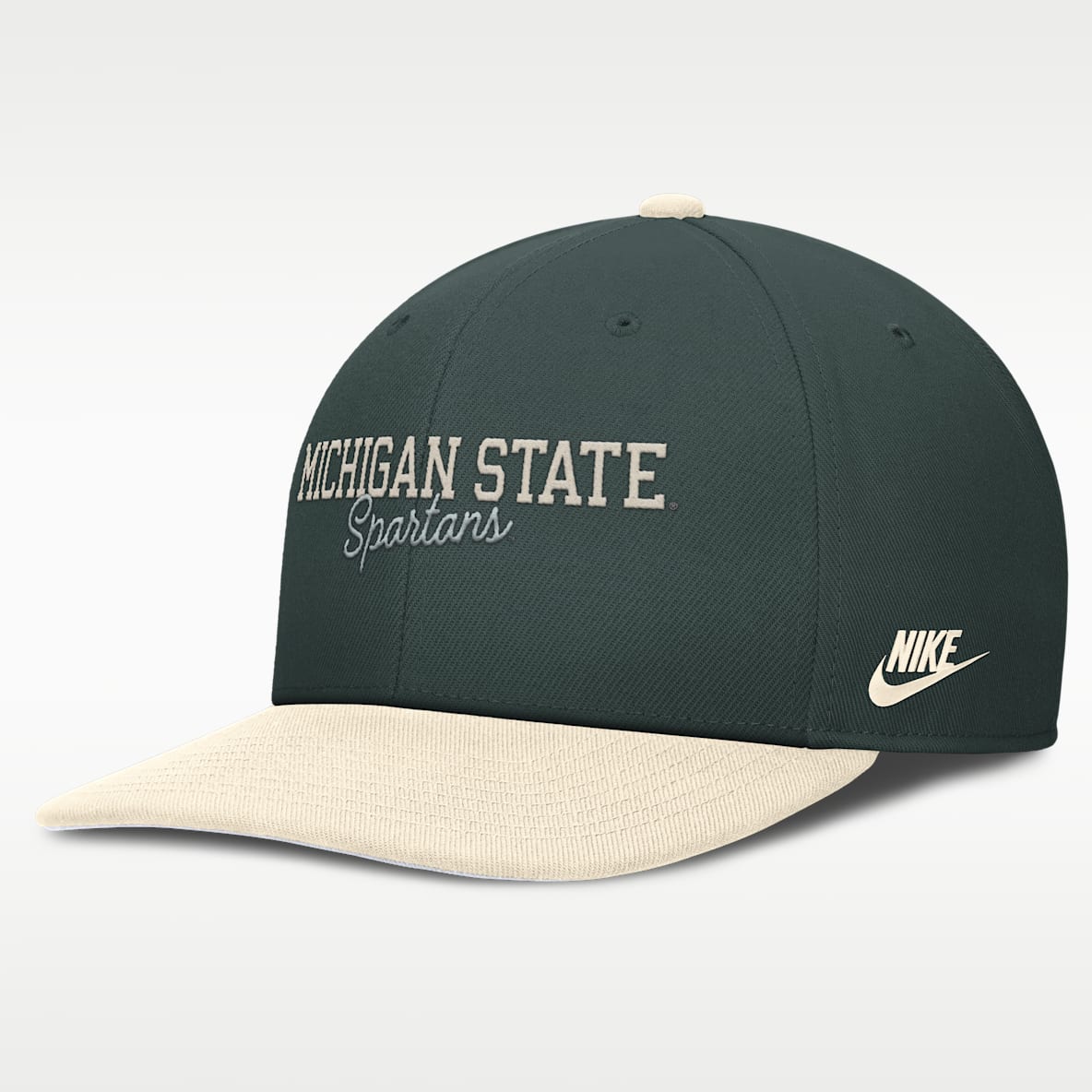 Michigan State Legacy Script Men's Nike Dri-FIT College Adjustable Hat