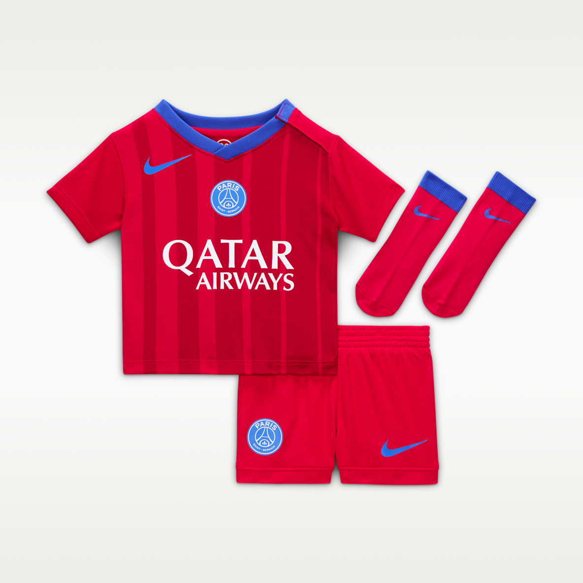 Paris Saint-Germain 2025/26 Stadium Third Nike Total 90 dreiteiliges Replika-Fußballtrikot-Set (Babys/Kleinkinder)