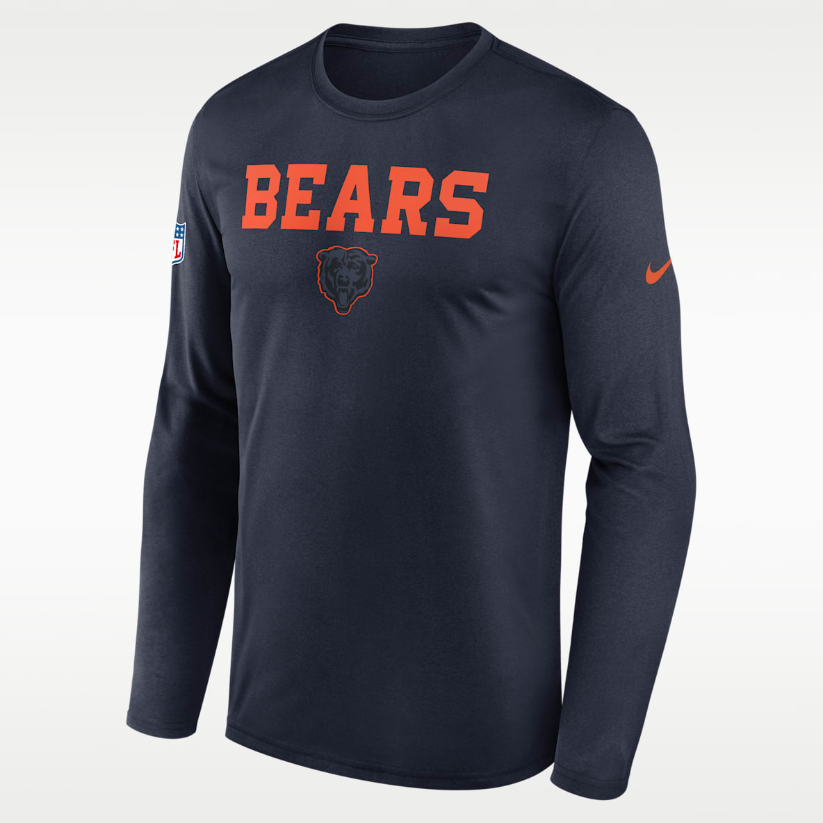 Chicago Bears Rivalries Collection Sideline Legend Men's Nike Dri-FIT NFL Long-Sleeve T-Shirt