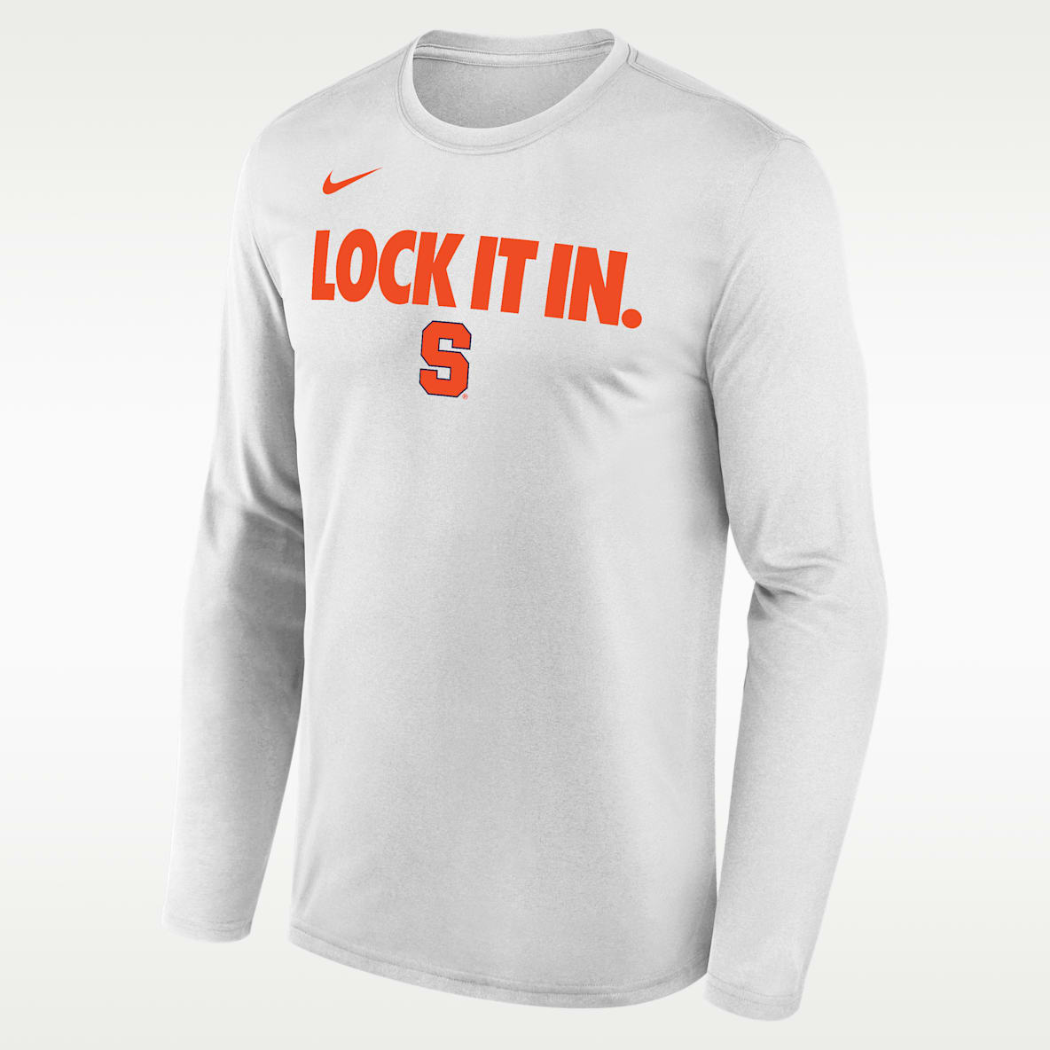 Syracuse 2026 On-Court Bench Men's Nike Dri-FIT College Long-Sleeve T-Shirt