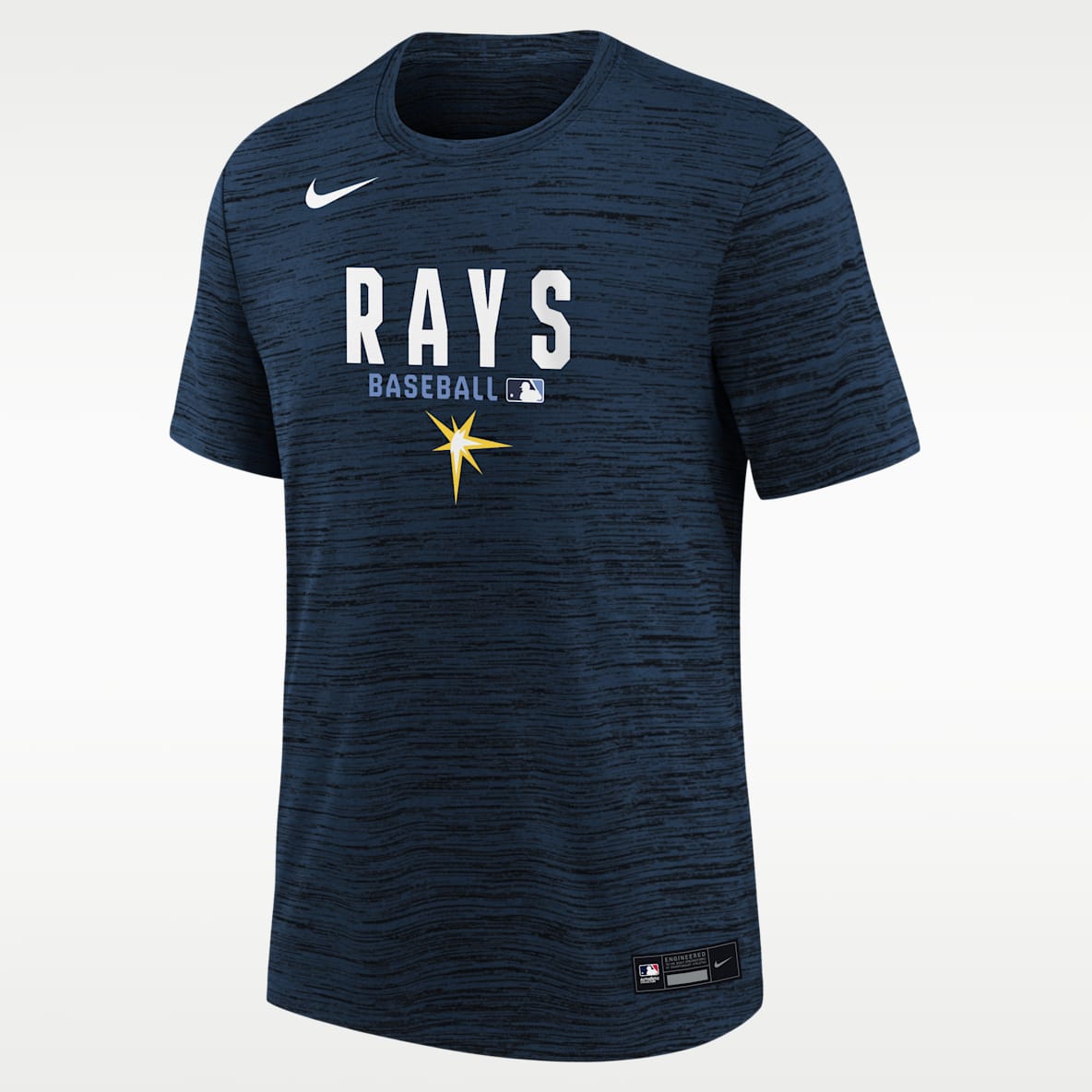 Tampa Bay Rays Authentic Collection Velocity T-Shirt Big Kids' Nike Dri-FIT MLB T-Shirt