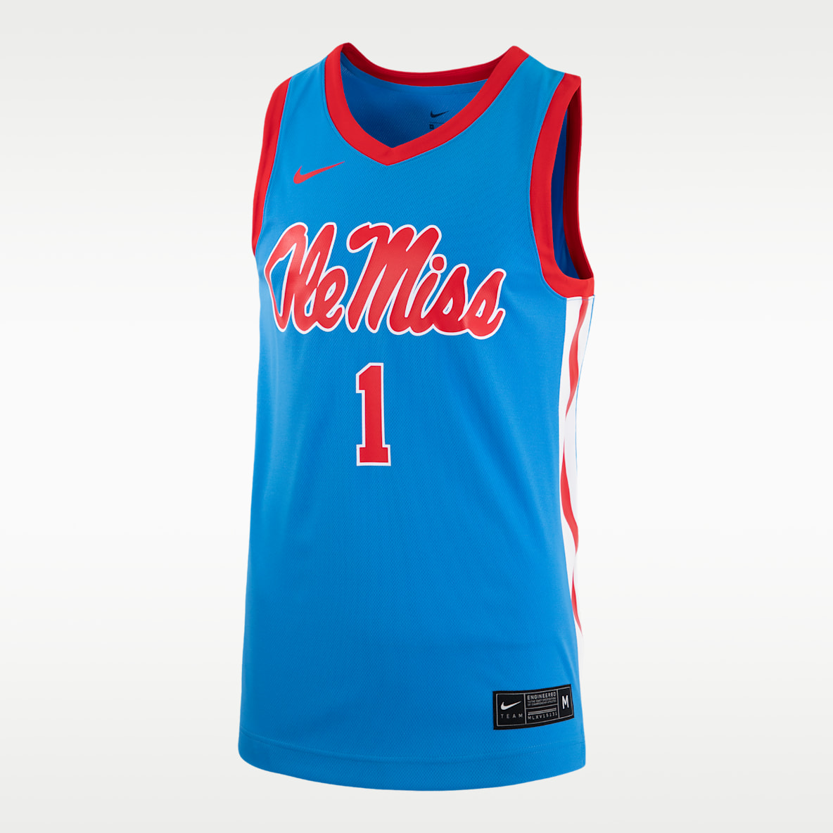Ole Miss Jersey de básquetbol universitario Nike Replica para hombre