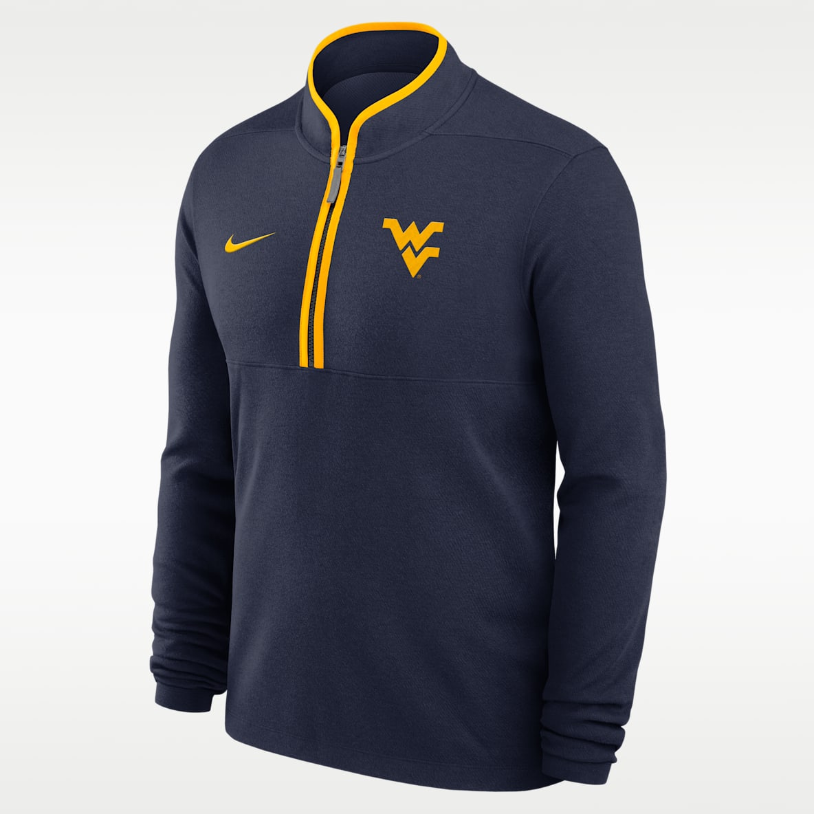 West Virginia Victory Men's Nike Dri-FIT College 1/2-Zip Long-Sleeve Top