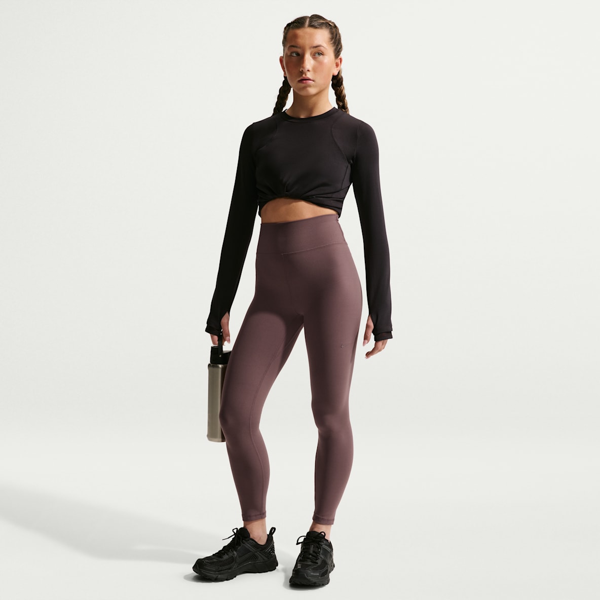 Nike MAVN Dziewczęce legginsy z wysokim stanem Dri-FIT