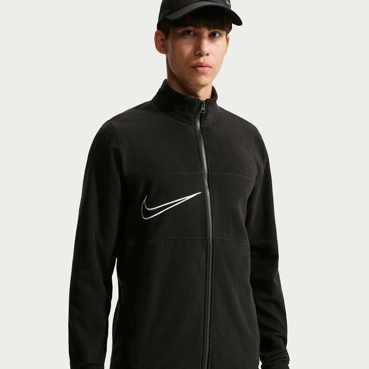 Nike Premier เสื้อแจ็คเก็ตฟุตบอลซิปยาวผ้าฟลีซผู้ชาย Therma-FIT