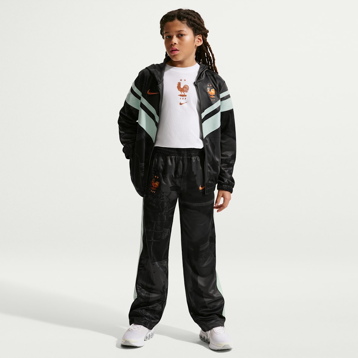 FFF Older Kids' Nike Dri-FIT Football Hooded Tracksuit