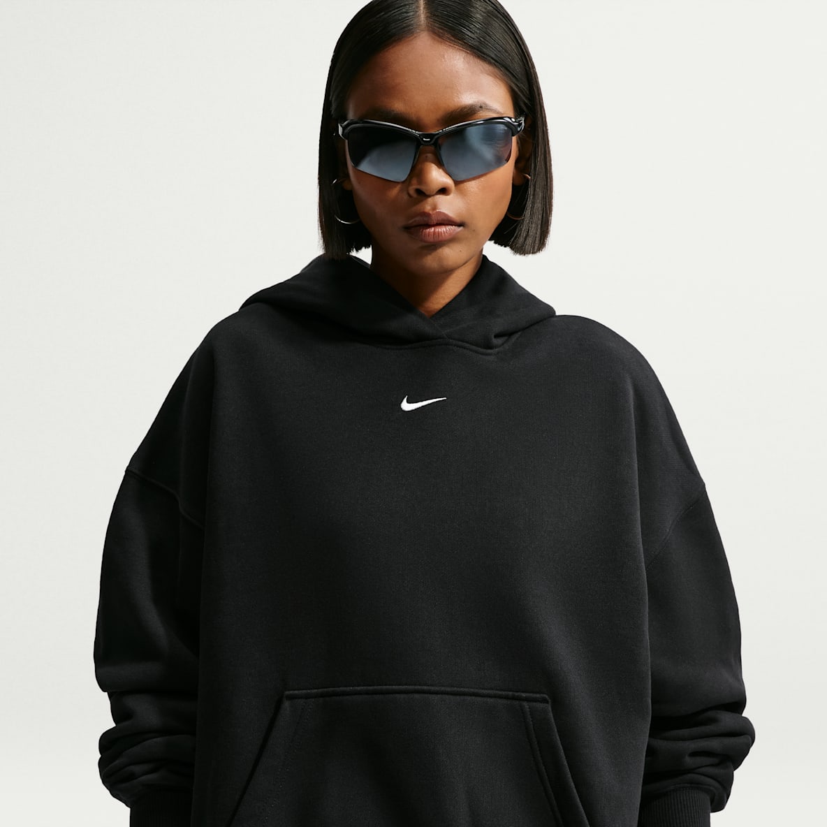 Nike Studio Fleece Medium Weight Women's Oversized Pullover Hoodie