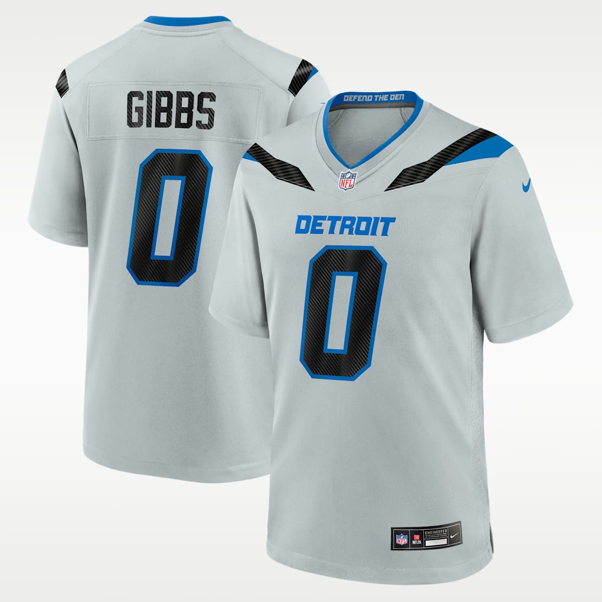 Jahmyr Gibbs Detroit Lions Rivalries Collection Men's Nike NFL Game Jersey