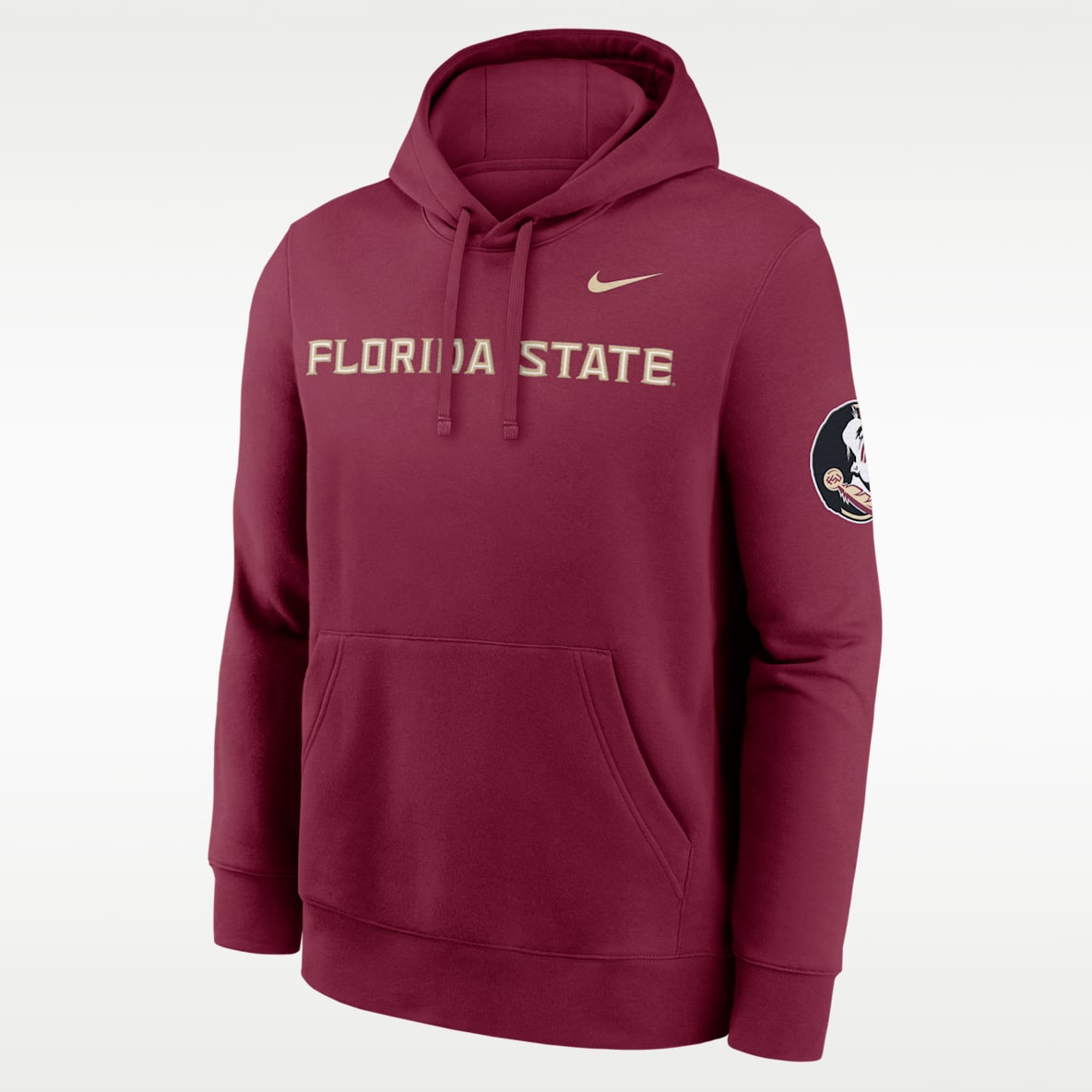 Florida State Sideline Club Men's Nike College Pullover Hoodie