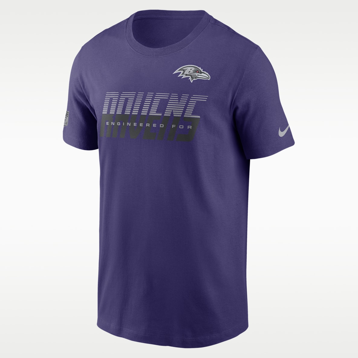 Baltimore Ravens Sideline Team Issue Playera Nike Dri-FIT de la NFL para hombre