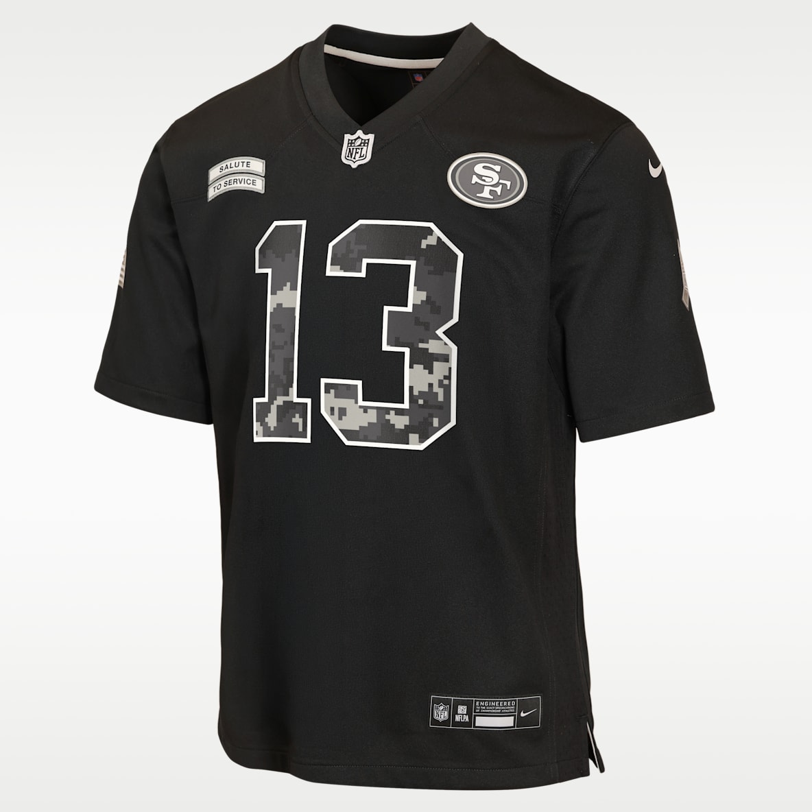 Brock Purdy San Francisco 49ers Salute to Service Big Kids' Nike NFL Game Jersey