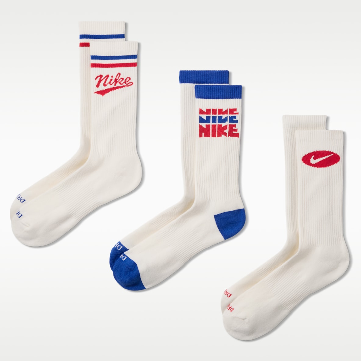 Nike Everyday Plus Crew Socks (3 Pair)