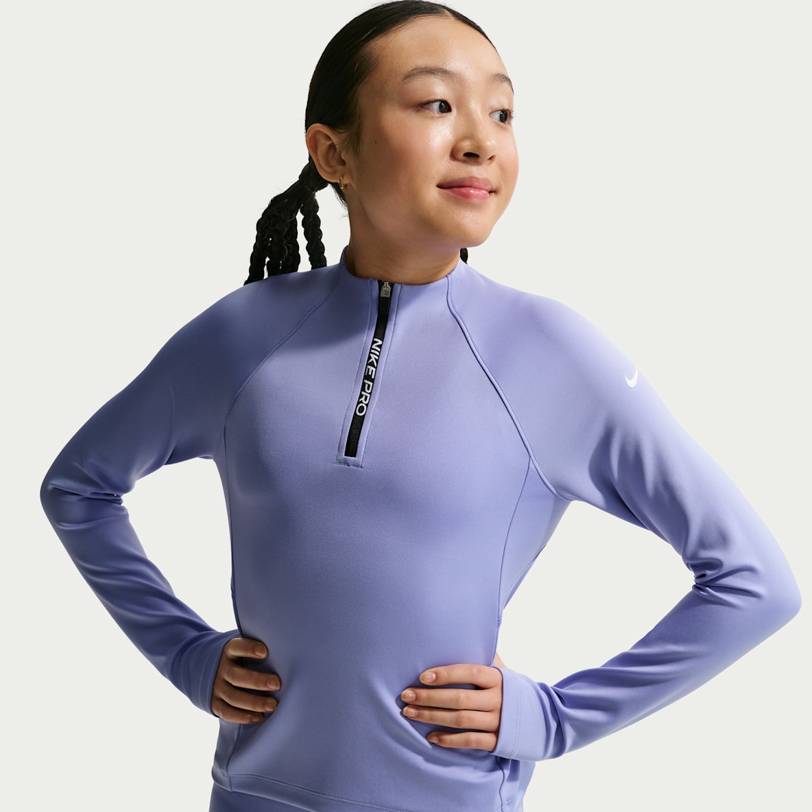 Nike Pro Dri-FIT-shorts (13 cm) til større børn (piger)