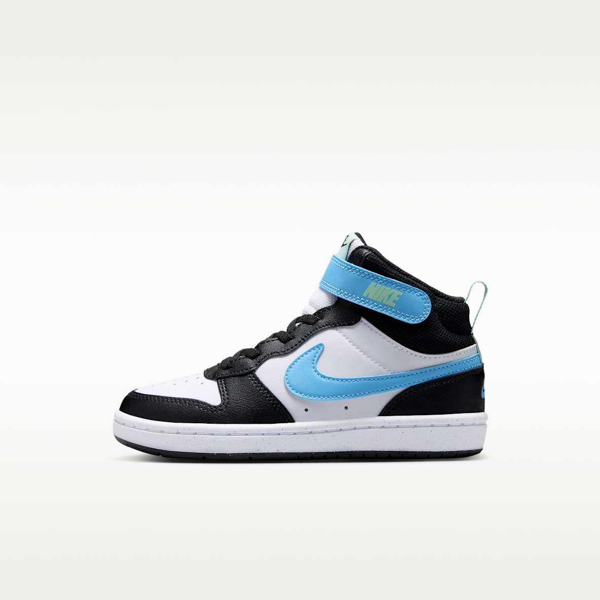 Nike Court Borough Mid 2 Tenis para niños de preescolar