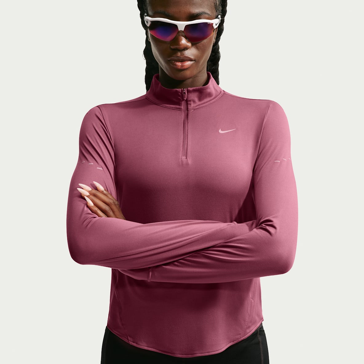 Nike Swift Women's Dri-FIT UV 1/4-Zip Running Top