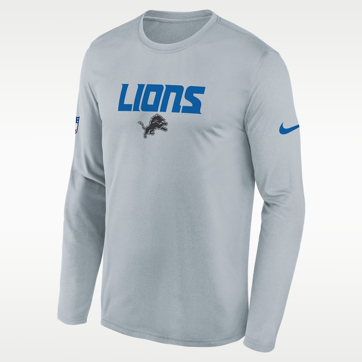 Detroit Lions Rivalries Collection Sideline Legend Big Kids' Nike Dri-FIT NFL Long-Sleeve T-Shirt