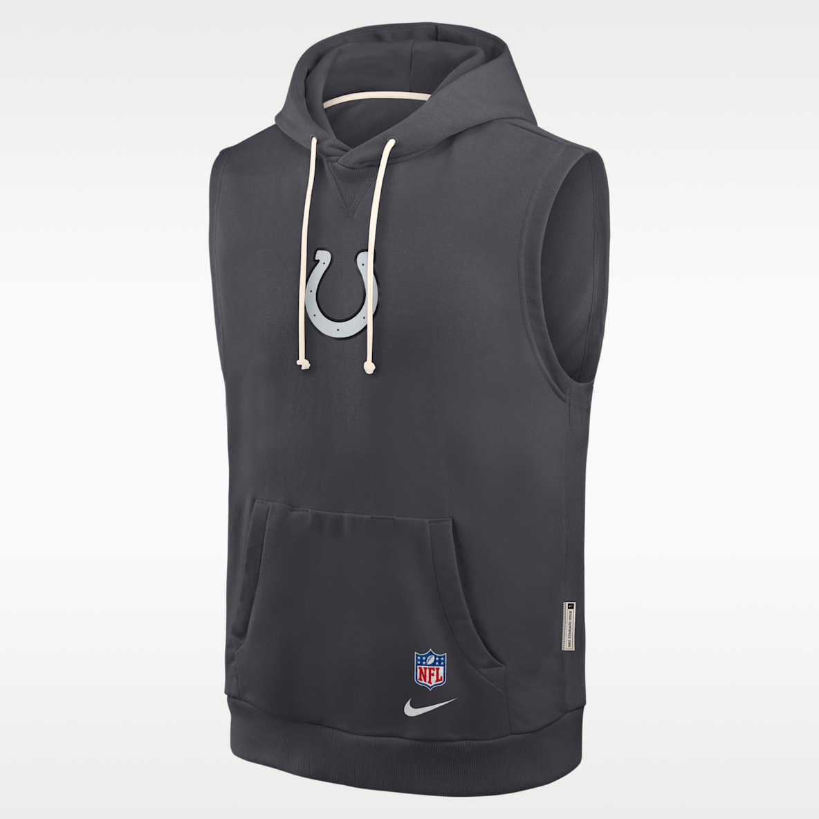Indianapolis Colts Rivalries Collection Sideline Men's Nike Dri-FIT NFL Sleeveless Pullover Hoodie