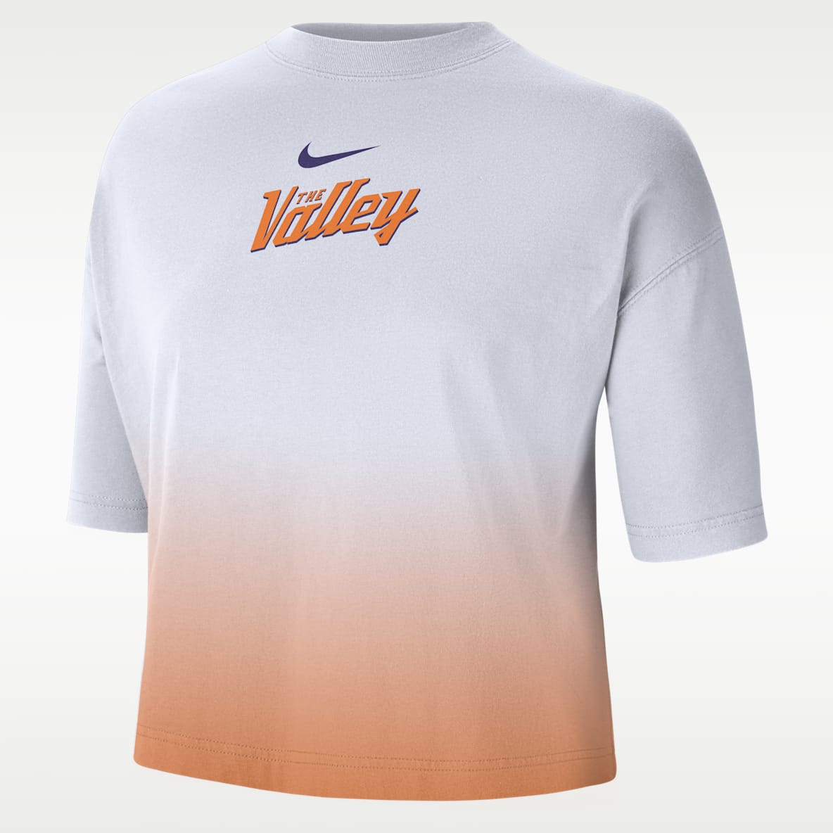 Phoenix Suns Courtside City Edition Premium Women's Nike NBA Boxy T-Shirt