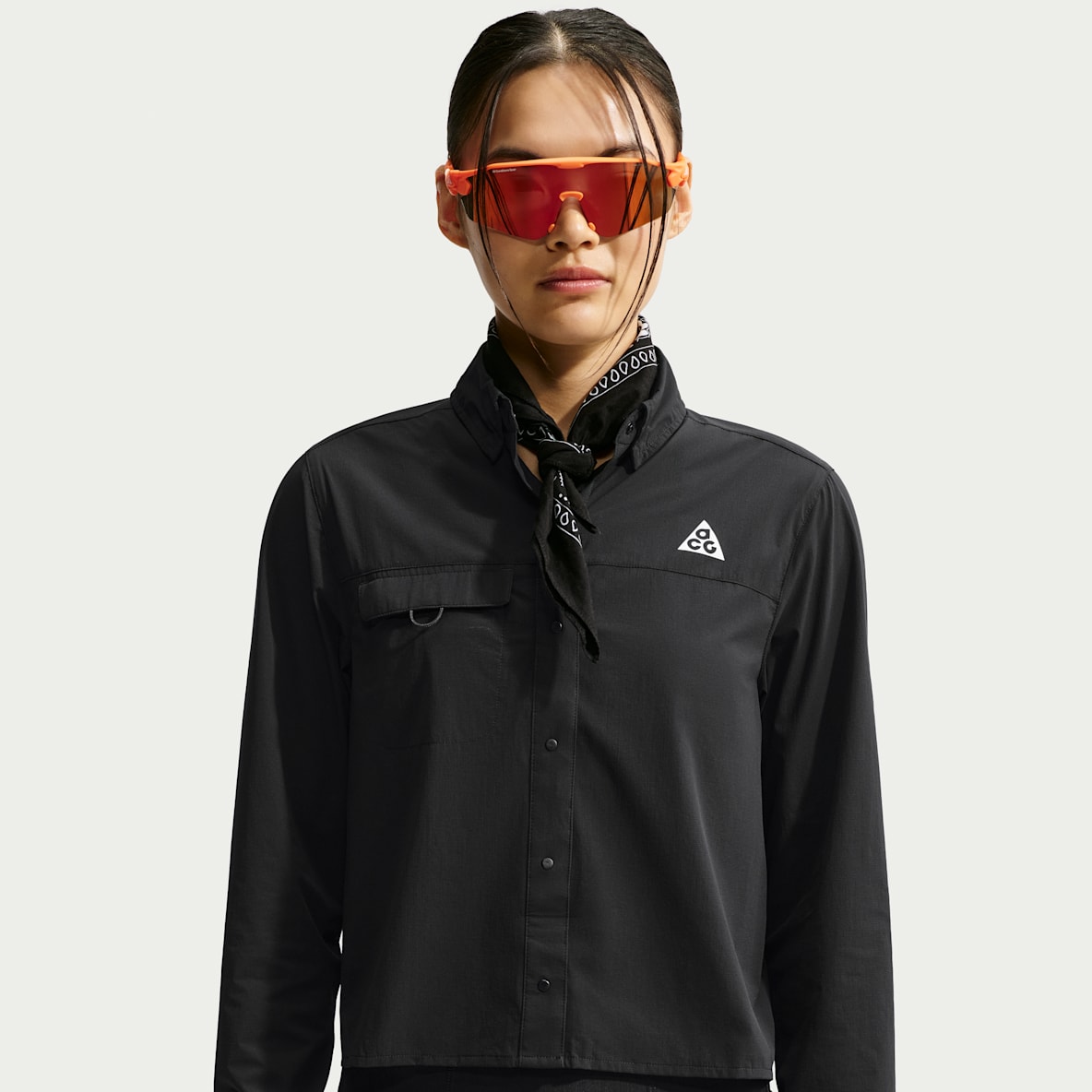 ACG Aireez Women's Button-Up Long-Sleeve Trail Running Top