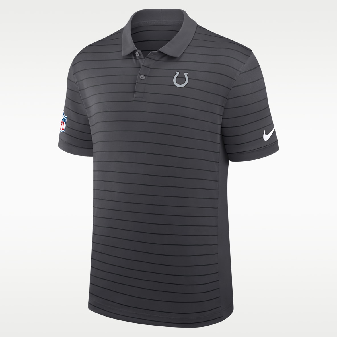 Indianapolis Colts Rivalries Collection Sideline Victory Striped Men's Nike Dri-FIT NFL Polo