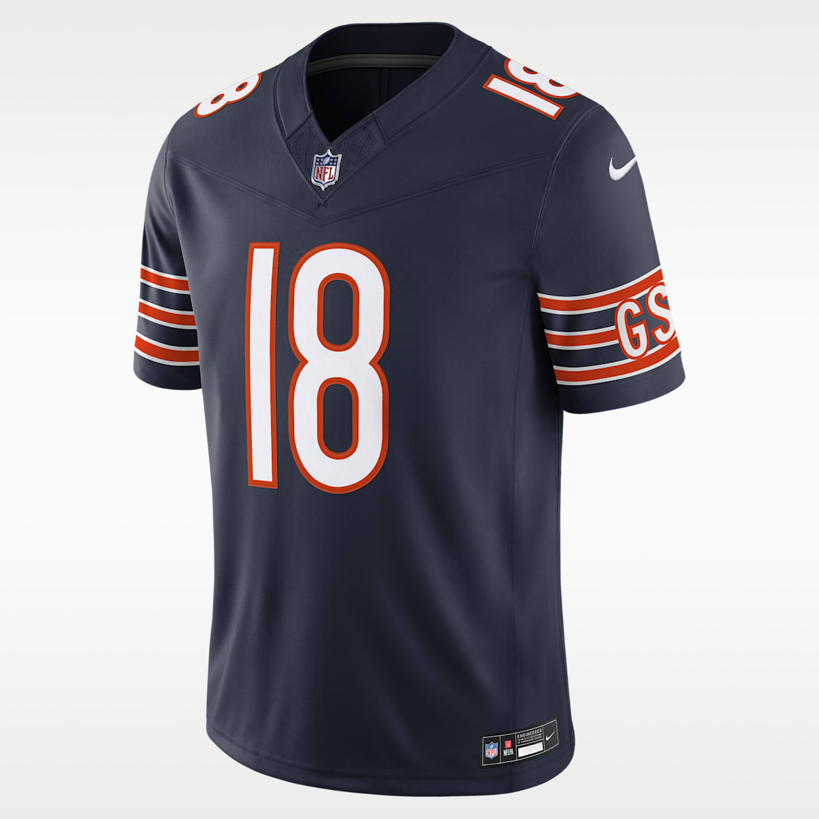 Caleb Williams Chicago Bears Men's Nike Dri-FIT NFL Limited Jersey