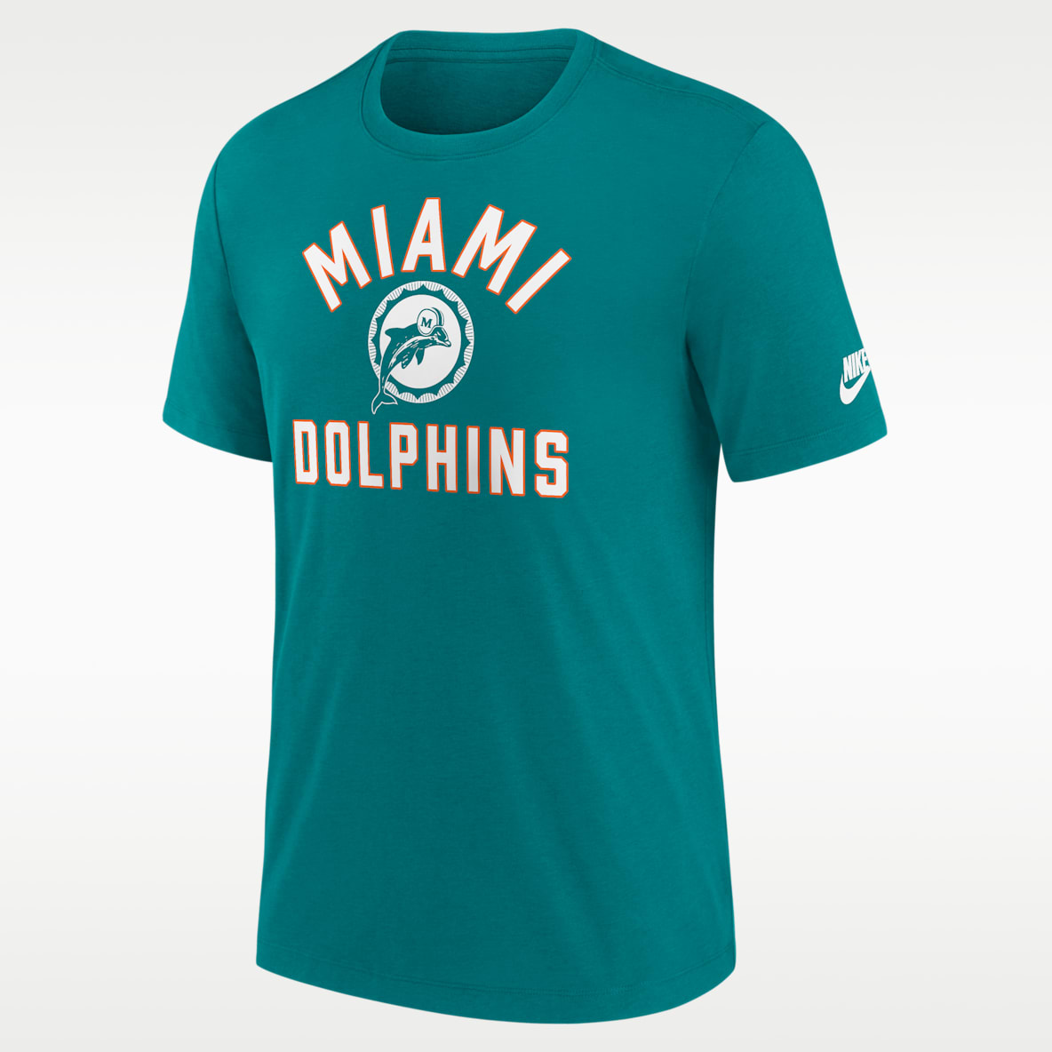 Miami Dolphins Favorable Timeline Men's Nike NFL T-Shirt