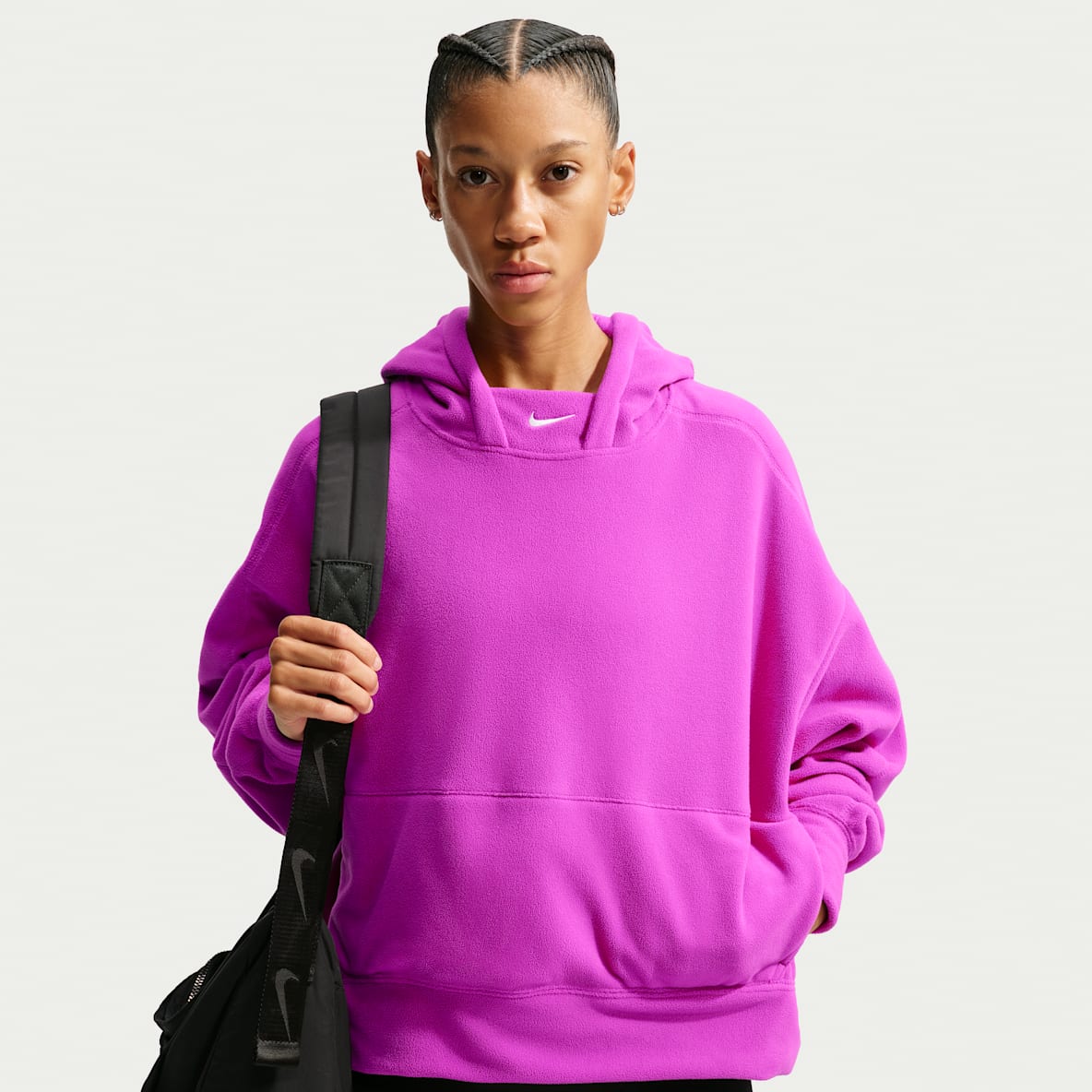 Nike One Women's Therma-FIT Oversized Pullover Hoodie