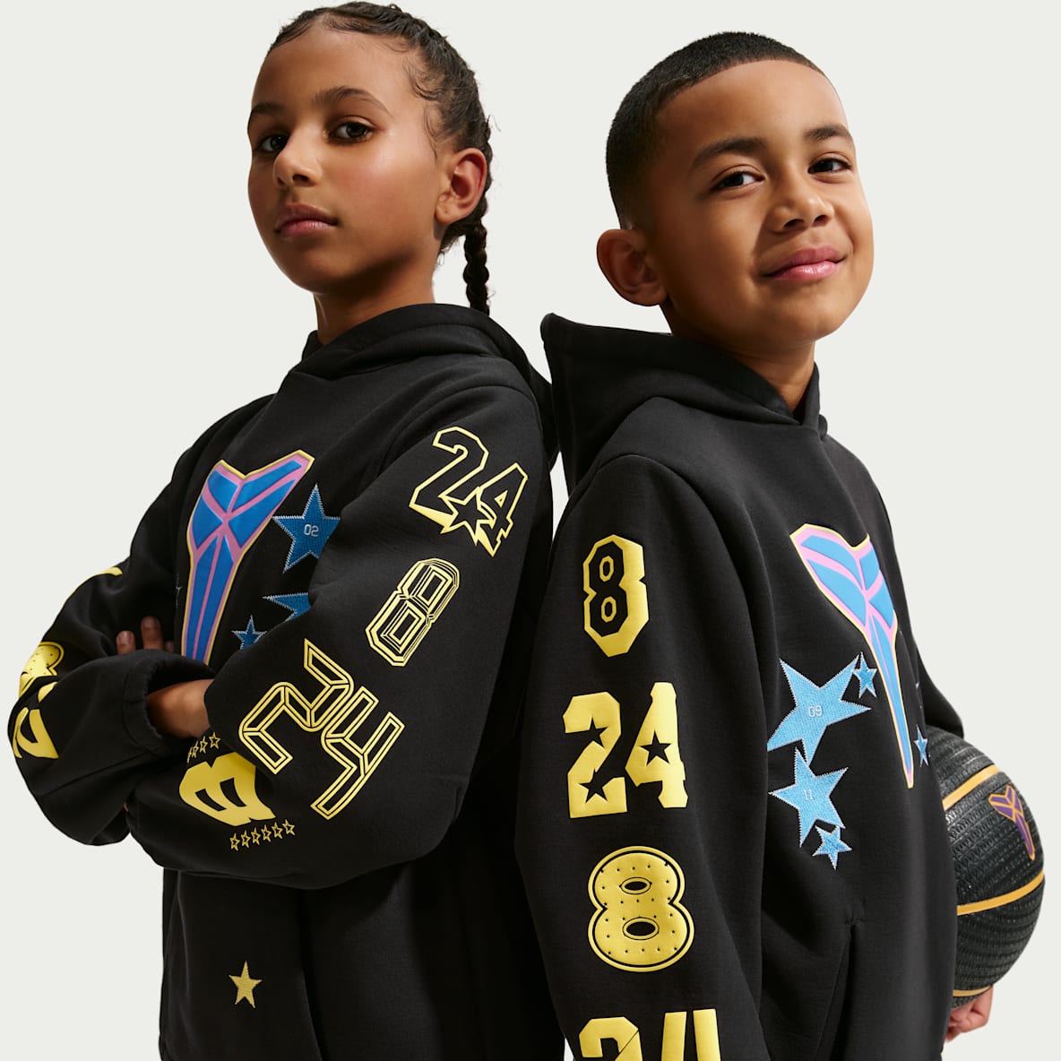 Kobe All-Star Weekend Big Kids' Fleece Basketball Hoodie
