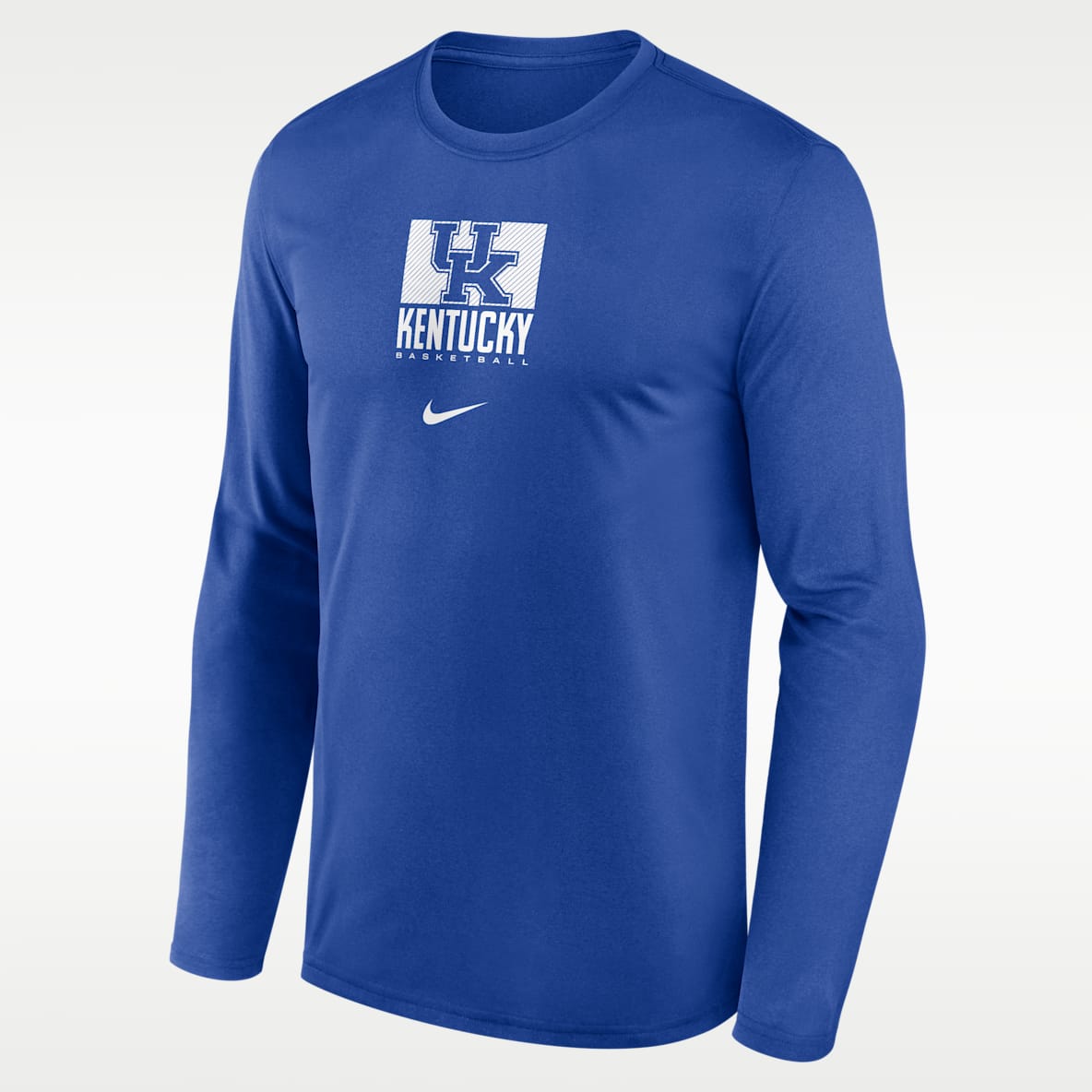 Kentucky Courtside Men's Nike Dri-FIT College Long-Sleeve T-Shirt