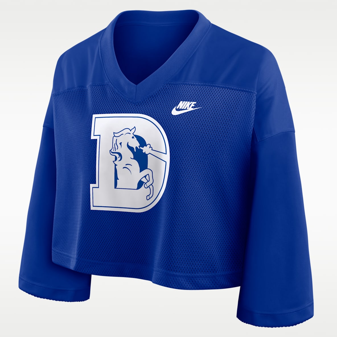 Denver Broncos Rewind Fashion Women's Nike Dri-FIT NFL Cropped Jersey