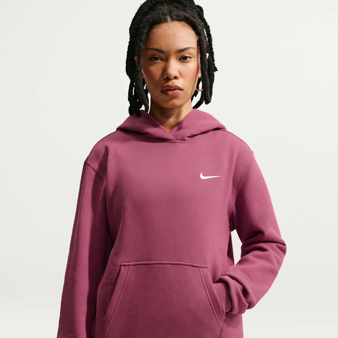 Nike Studio Fleece Medium Weight Women's Pullover Hoodie