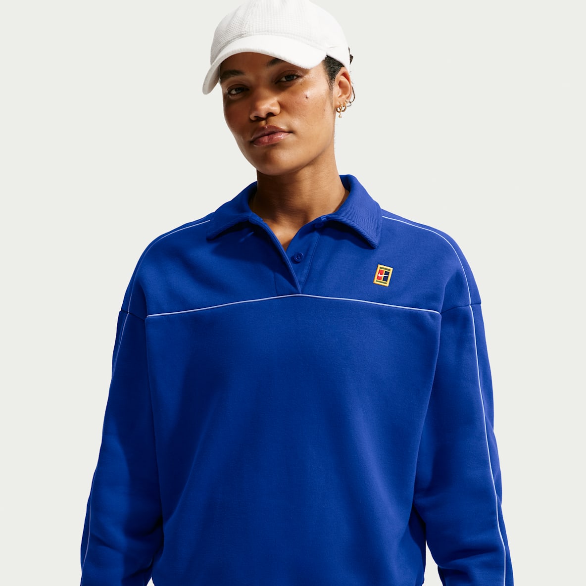 NikeCourt Court Collection Women's Long-Sleeve Fleece Tennis Top
