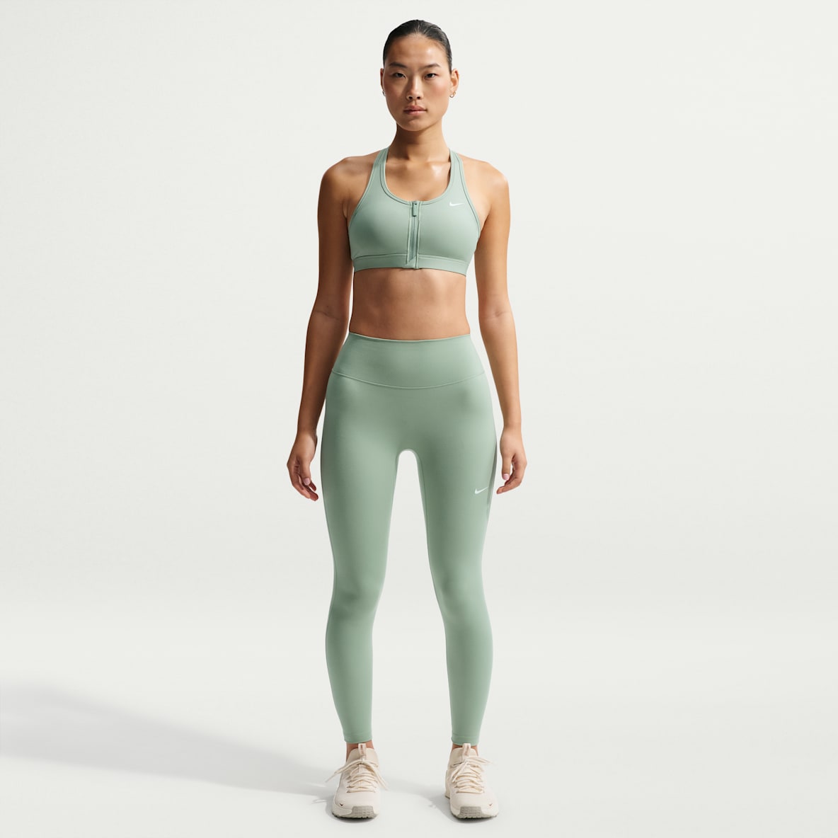 나이키 원 심리스 프론트 여성 하이웨이스트 풀 렝스 레깅스