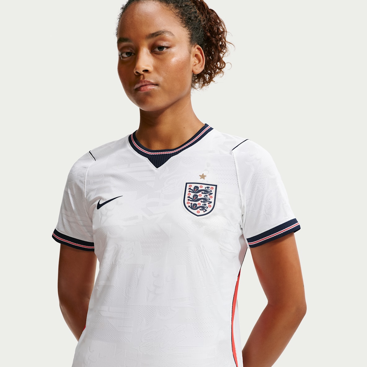 England National Team 2026 Match Home Women's Nike Aero-FIT Football Shirt
