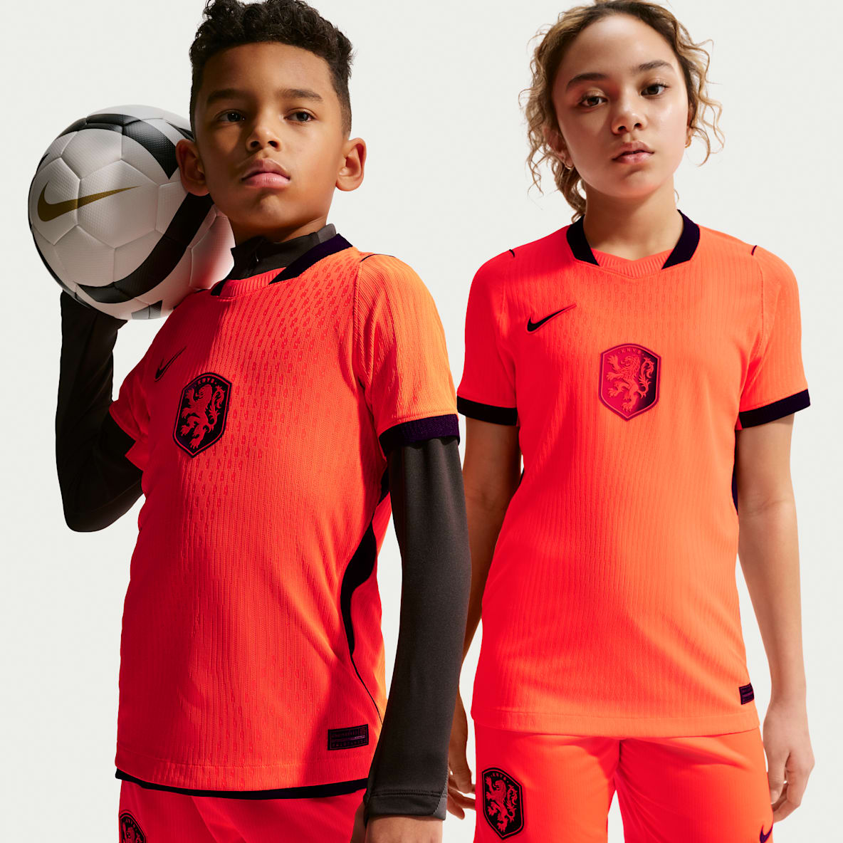 Netherlands 2026/27 Match Home Older Kids' Nike Aero-FIT Football Authentic Jersey