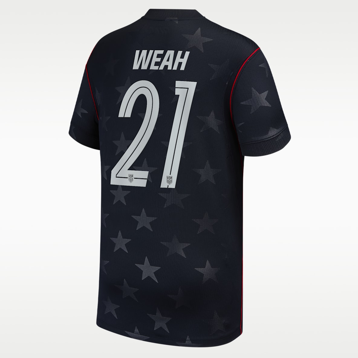 Timothy Weah USMNT 2026 Stadium Away Big Kids' Nike Dri-FIT Soccer Jersey