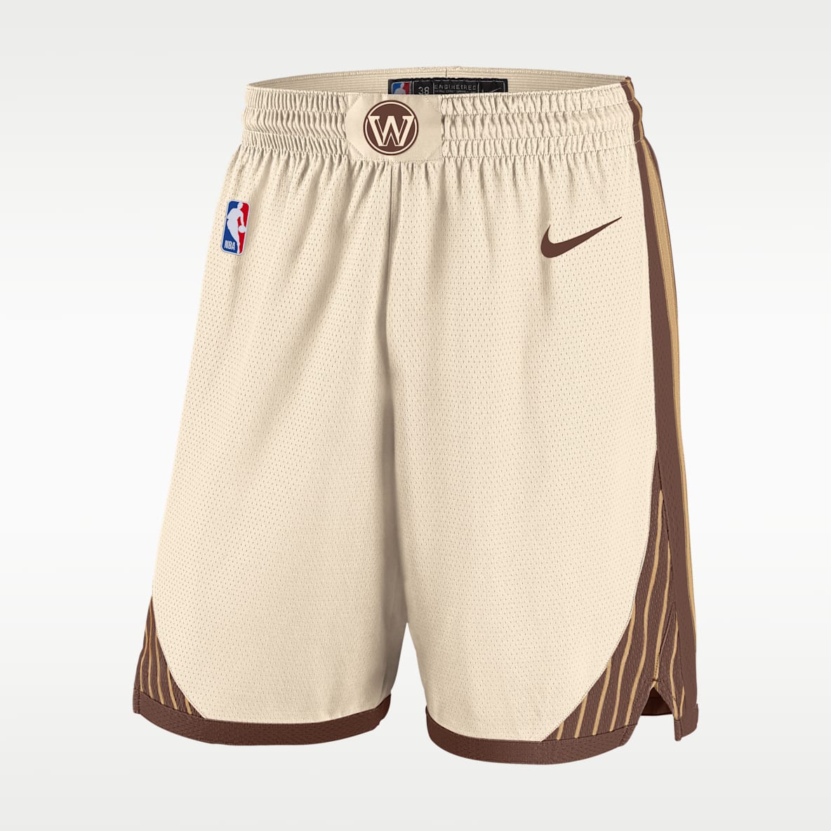 Golden State Warriors City Edition Shorts Nike Dri-FIT NBA Swingman för män