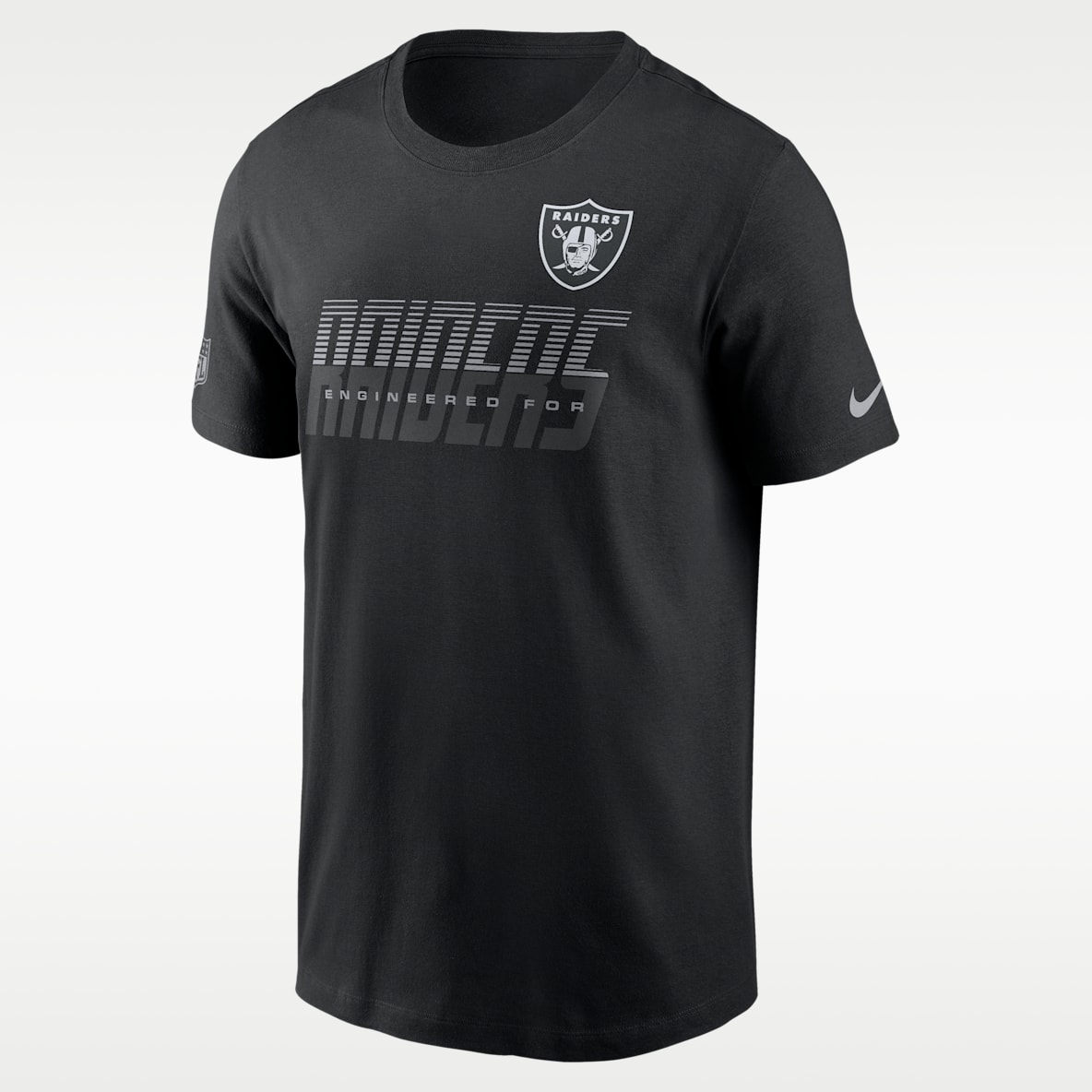 Las Vegas Raiders Sideline Team Issue Men's Nike Dri-FIT NFL T-Shirt