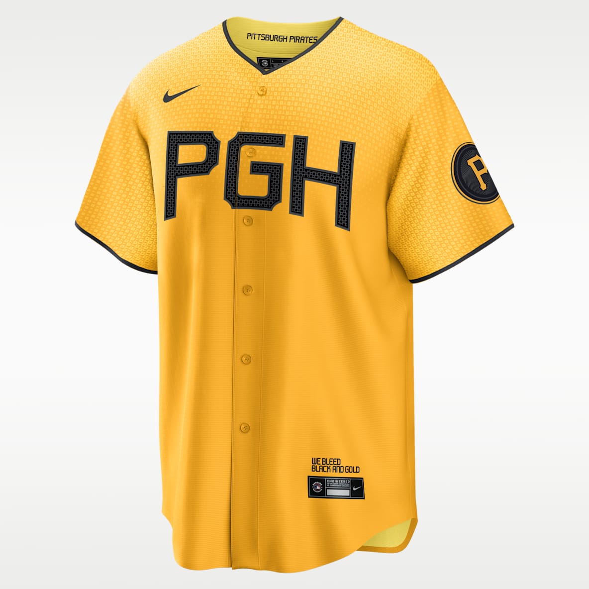 MLB Pittsburgh Pirates City Connect (Roberto Clemente) Men's Replica Baseball Jersey