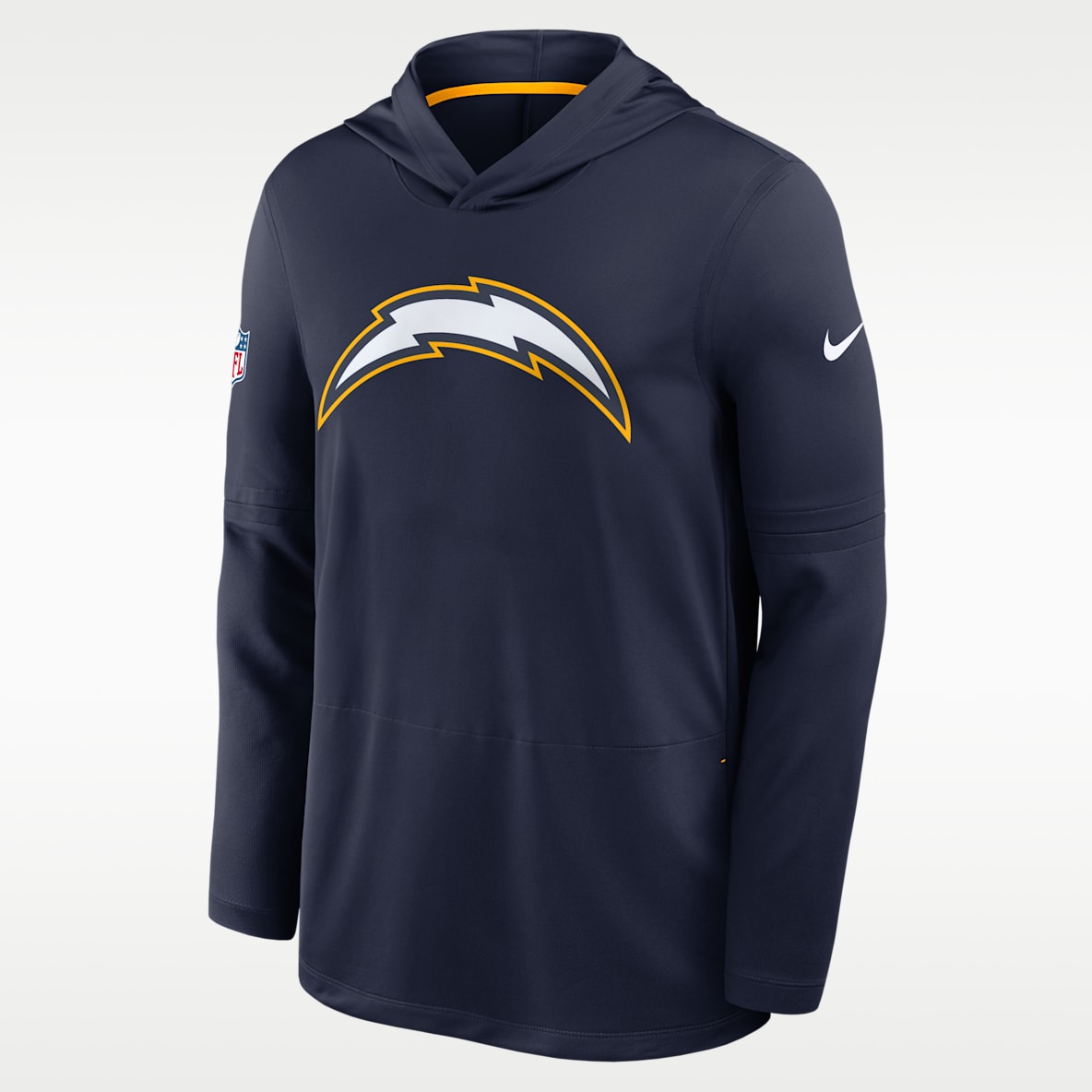 Los Angeles Chargers Alt Men's Nike Dri-FIT NFL Long-Sleeve Hooded Top