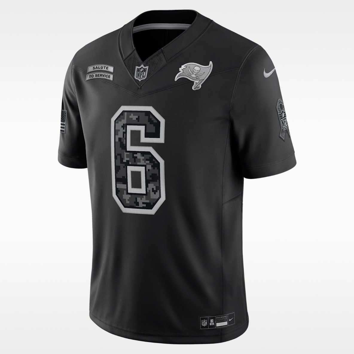 Baker Mayfield Tampa Bay Buccaneers Salute to Service Men's Nike Dri-FIT NFL Limited Jersey