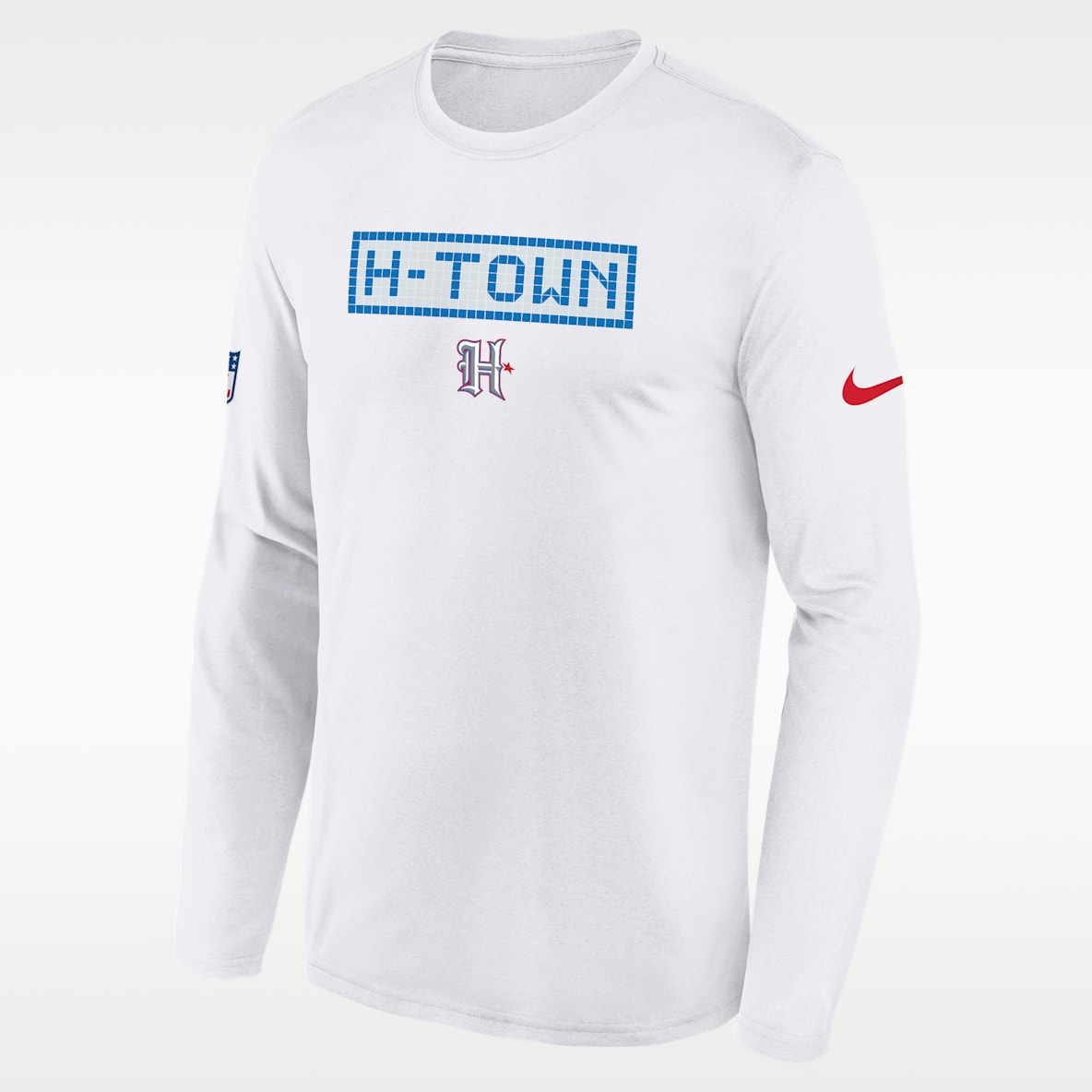 Houston Texans Rivalries Collection Sideline Legend Big Kids' Nike Dri-FIT NFL Long-Sleeve T-Shirt
